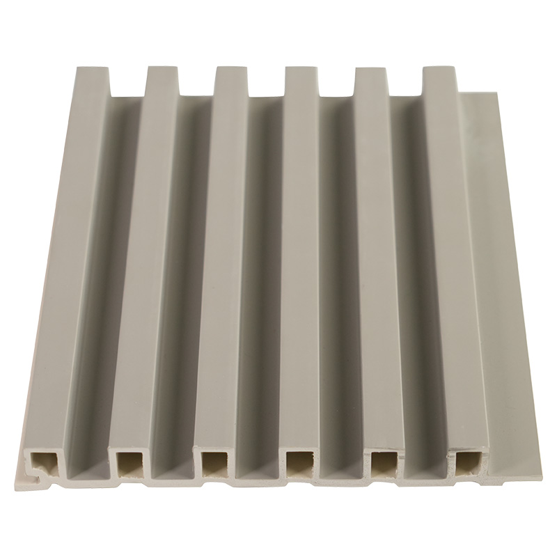 Lapad 158mm kapal 17mm pvc kahoy-plastic composite wall panel grille