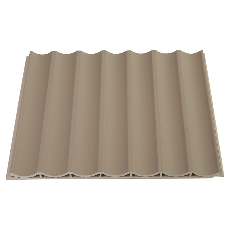 214*10mm wpc wall panel para sa panloob na dekorasyon sa bahay na may panloob na disenyo ng grille ng arko