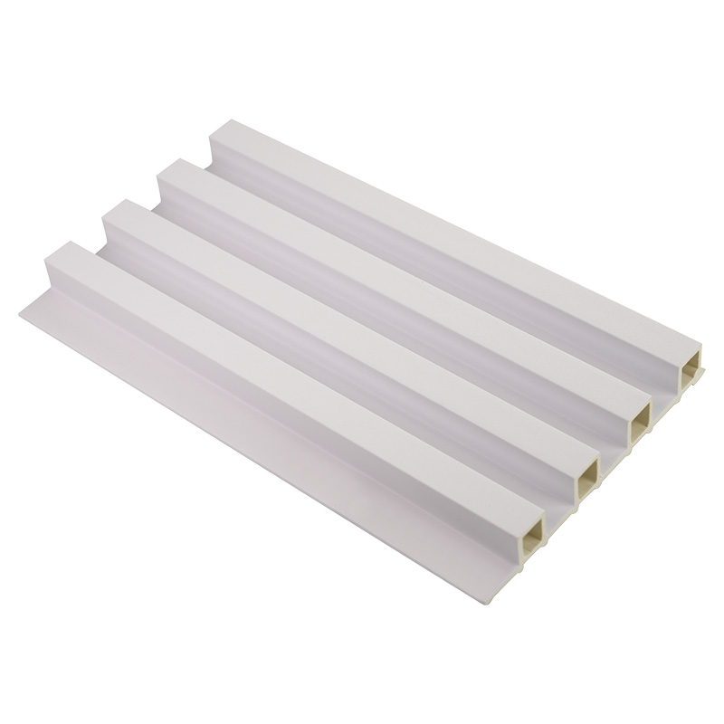 Lapad 168mm kapal 24mm puting interior dekorasyon pvc grille panel