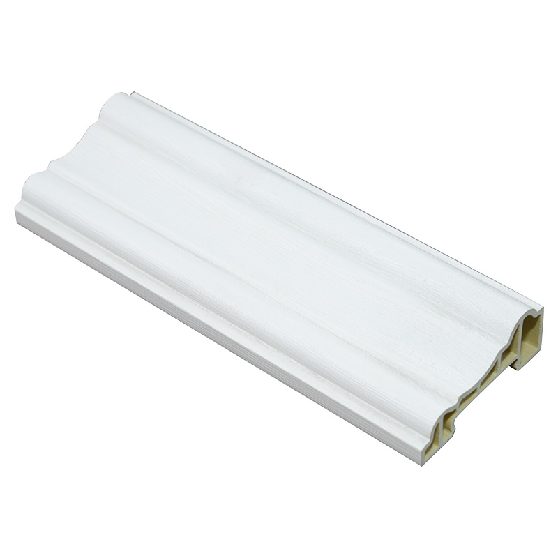 60mm pandekorasyon na trim na may kahoy na butil ng pvc film